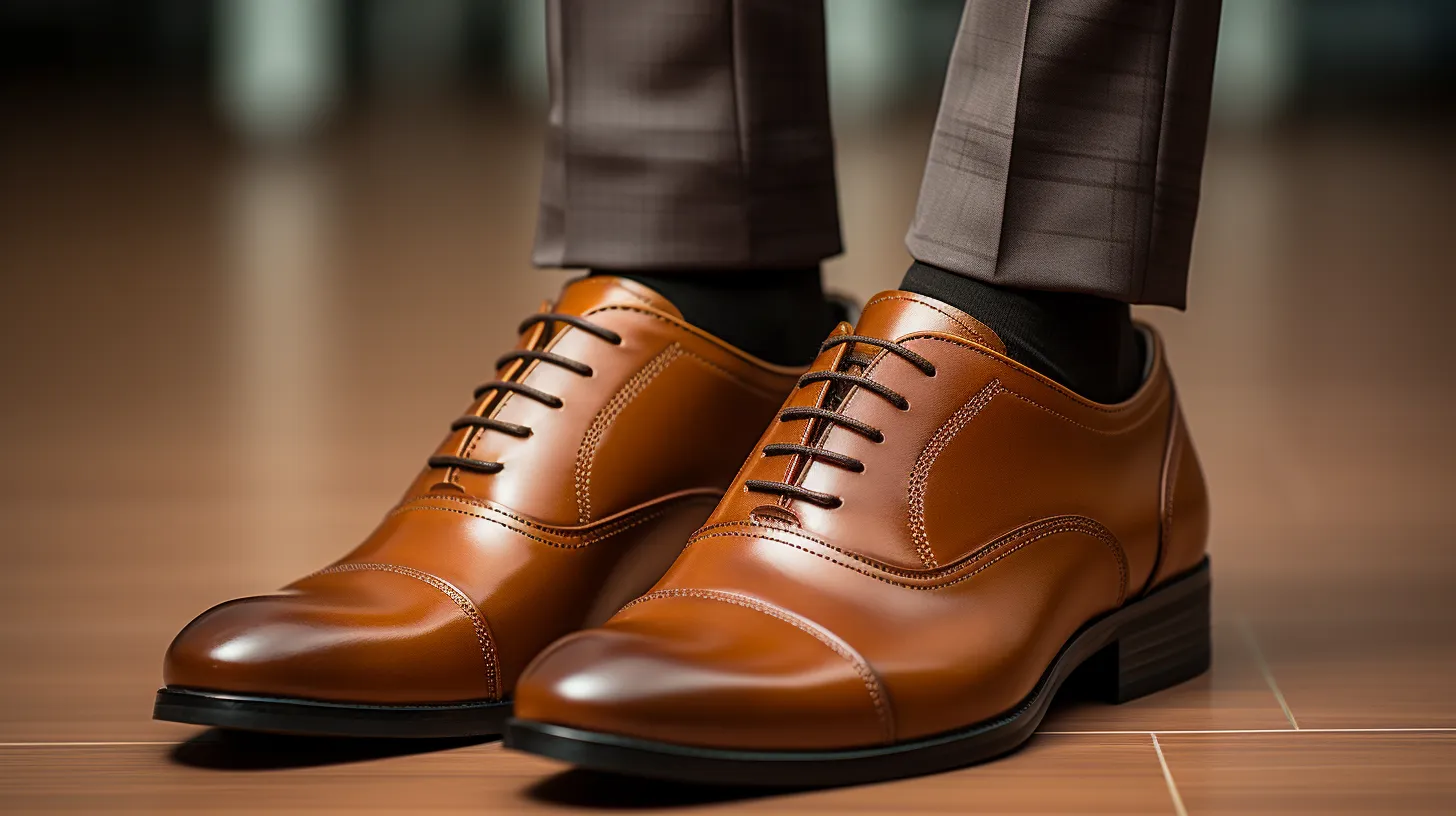 Choix idéal des chaussures de mariage.