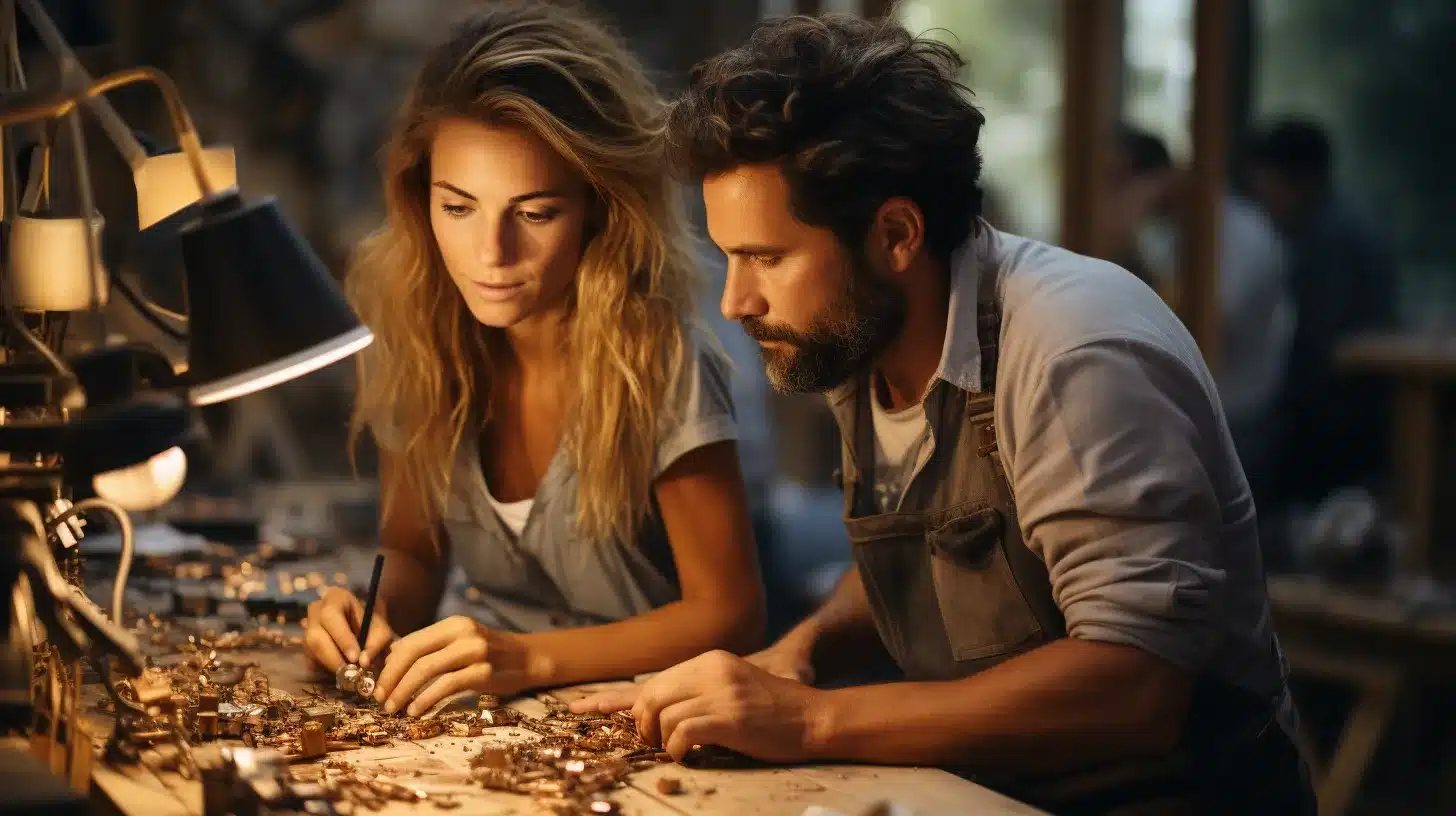 Alliances de mariage personnalisées DIY