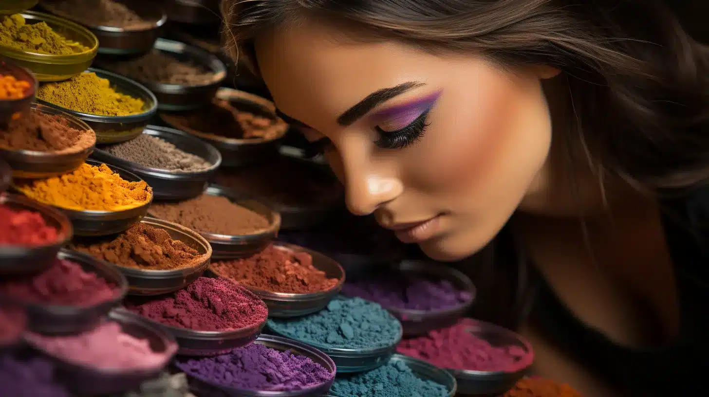 Astuces résistantes à l'eau pour un maquillage de mariage.