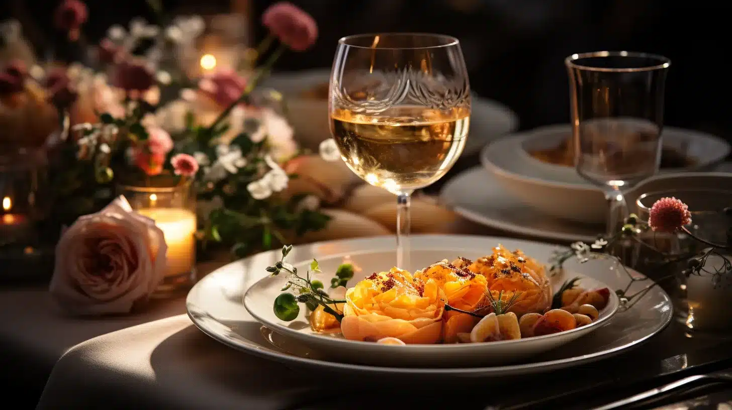 Choisir le menu de mariage d'hiver parfait.