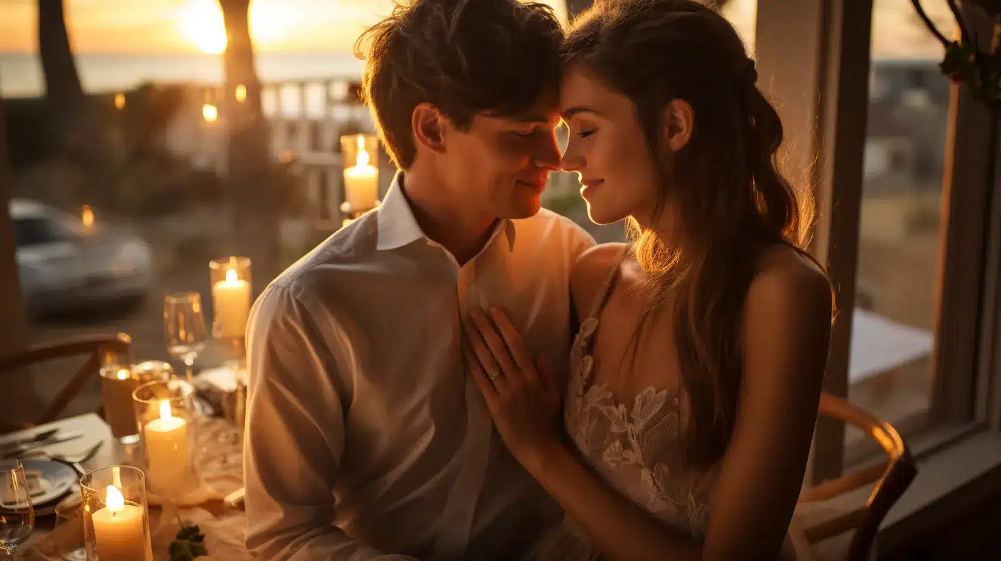 Lieu idéal pour célébrer noces : l'image parfaite