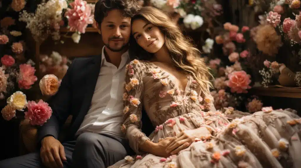 Plus beaux mariages bohèmes stars, image alt.