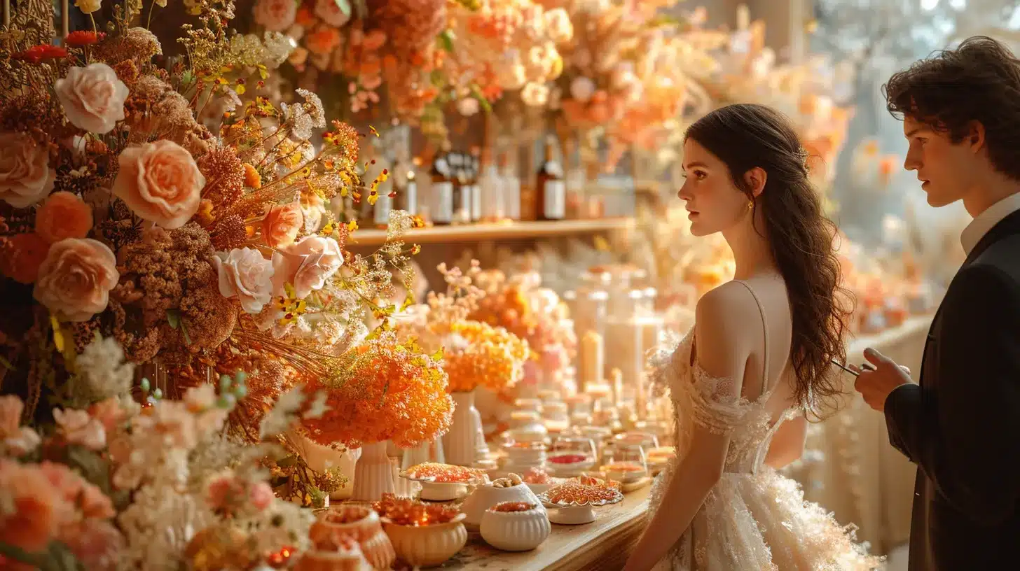 Choix décoration mariage : mots clés pertinents et attractifs.