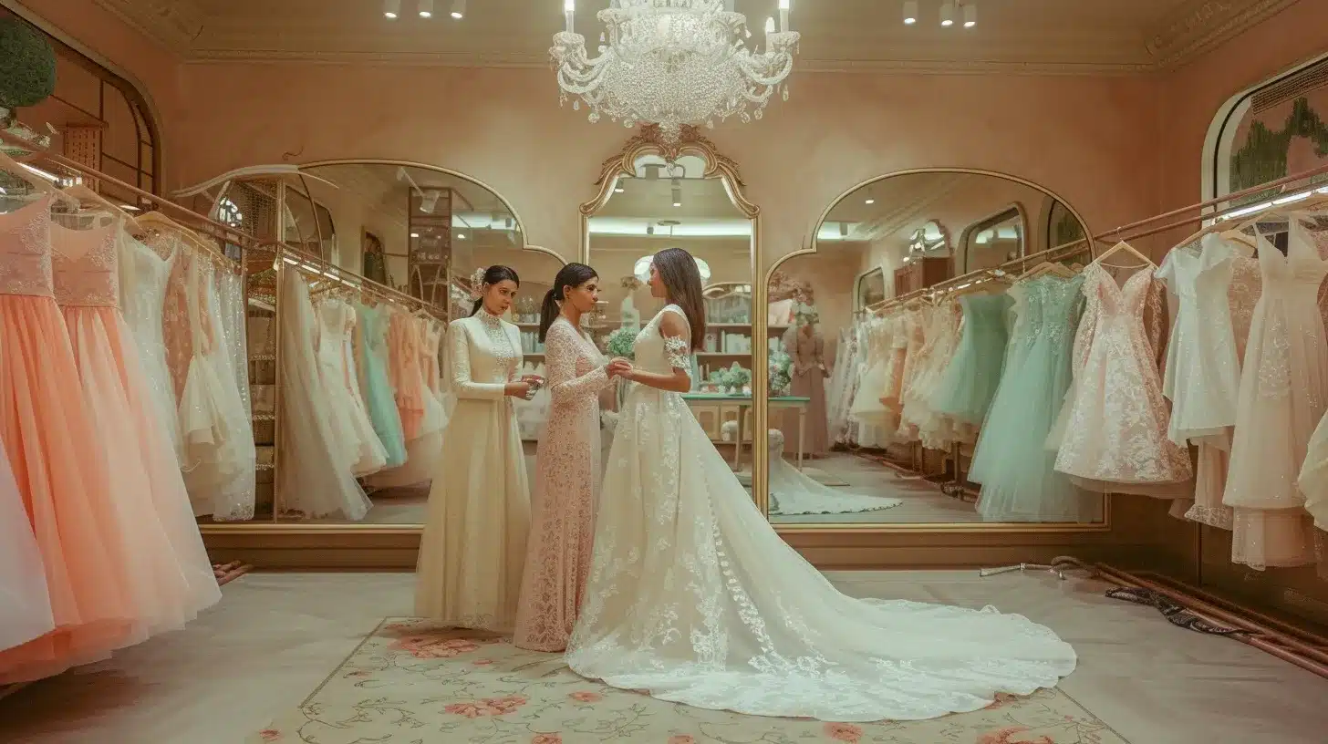 Conseils morphologie robe mariée idéale.