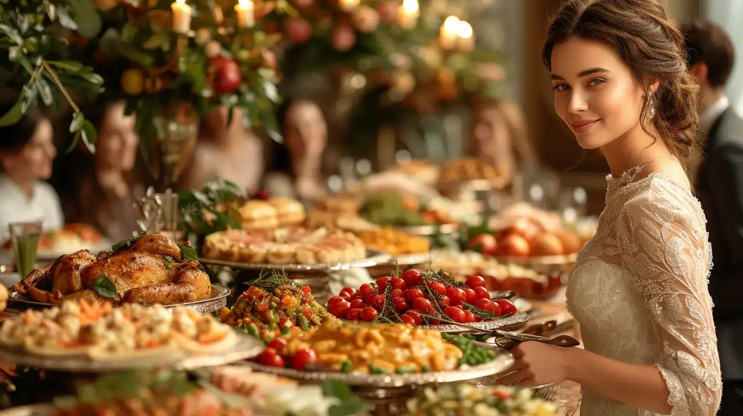 Les idées de buffet irrésistibles pour un mariage mixte