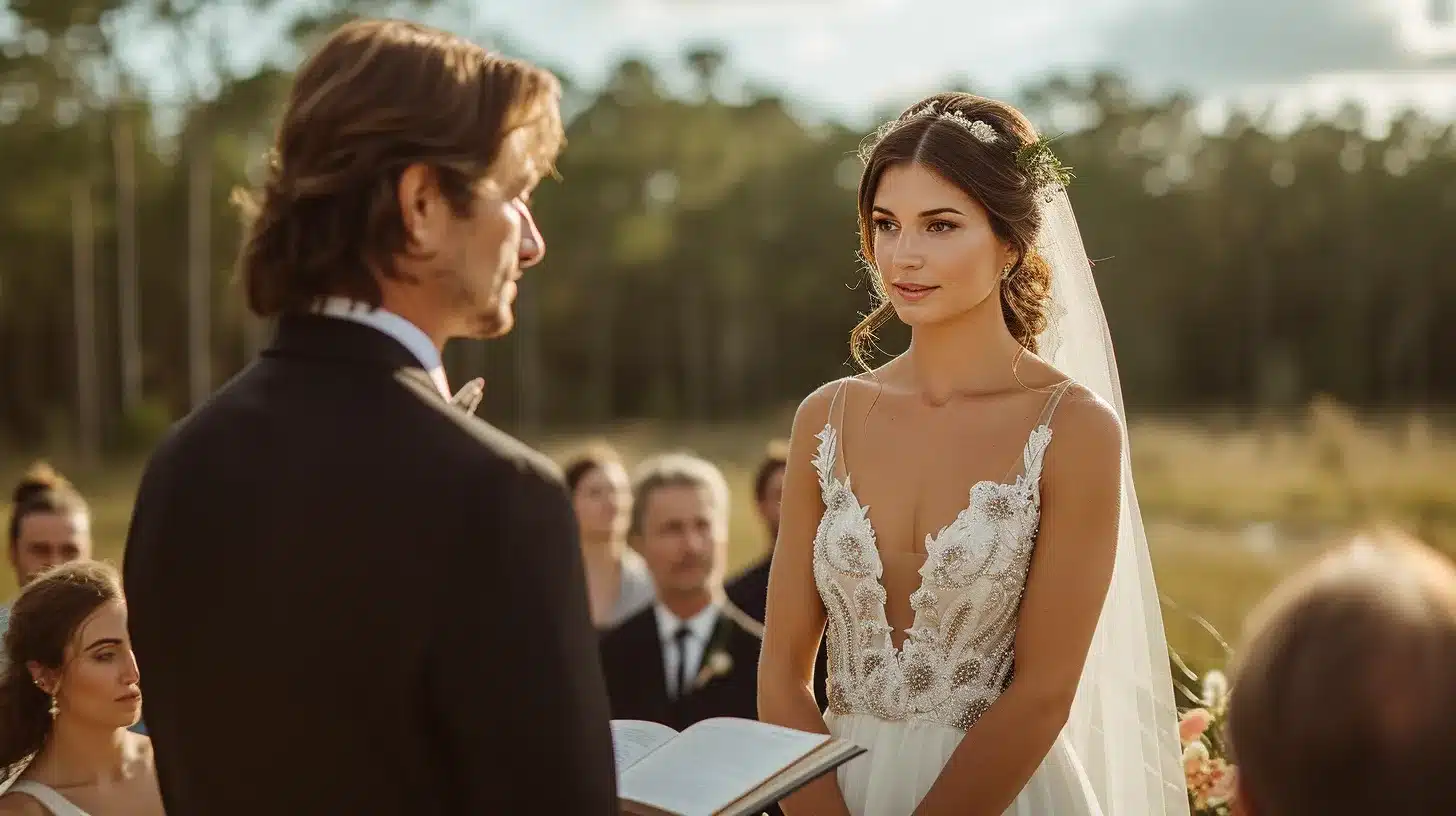Créer une cérémonie de mariage civil unique.