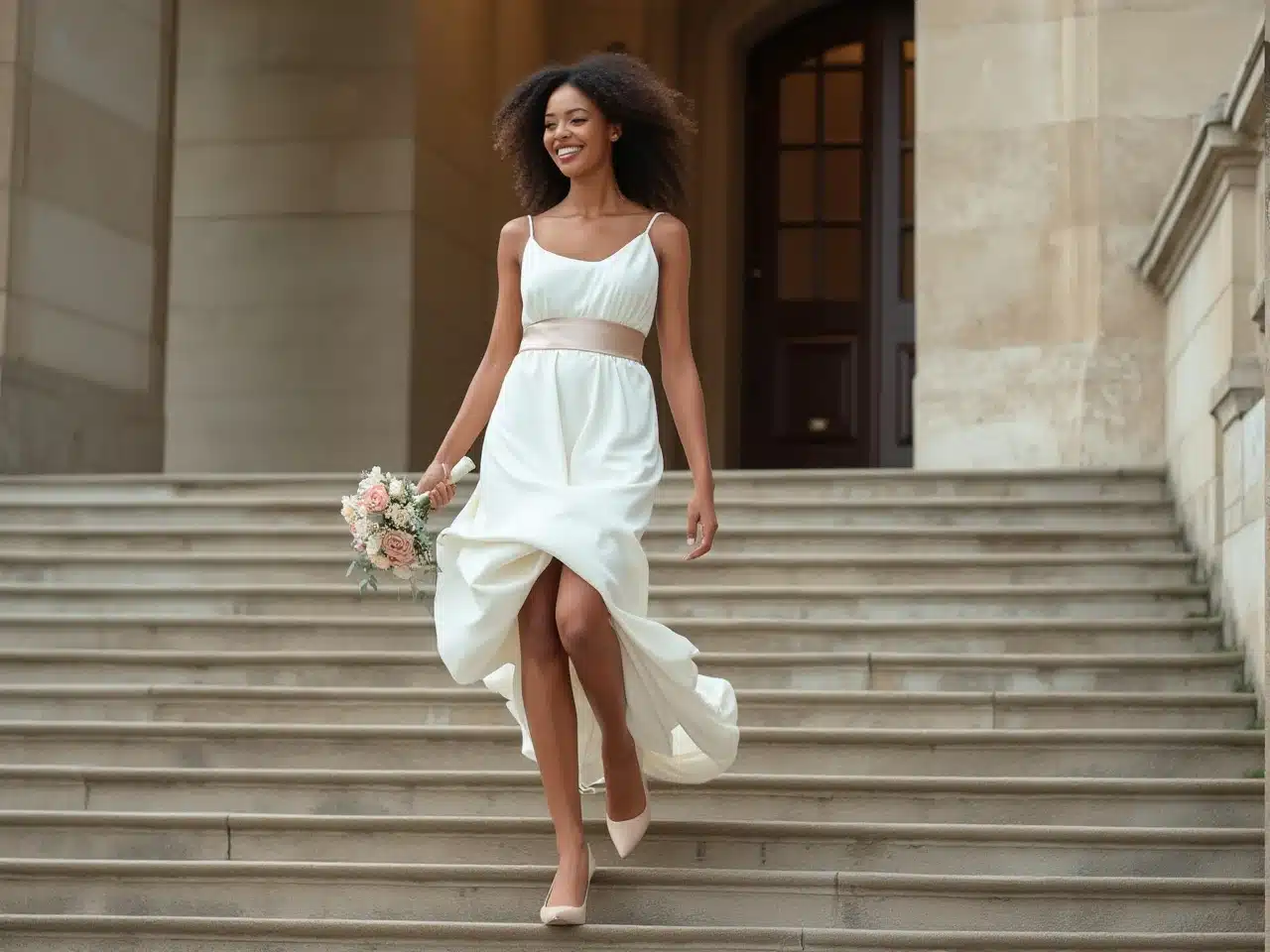 Photo robe-mariage-civil-look-chic