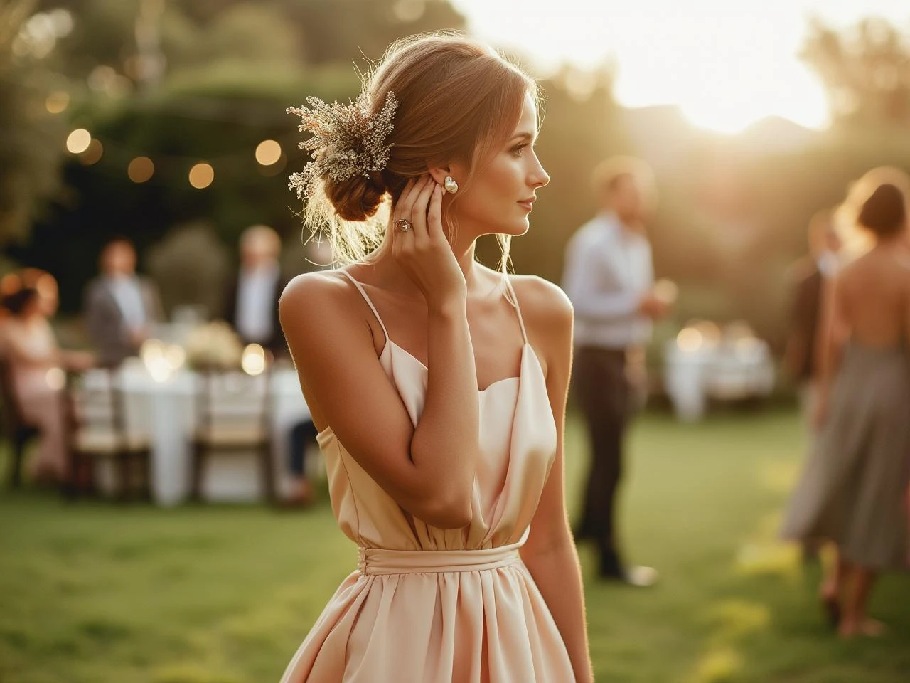 Photo chignon-mariage-invitee-idees-chic